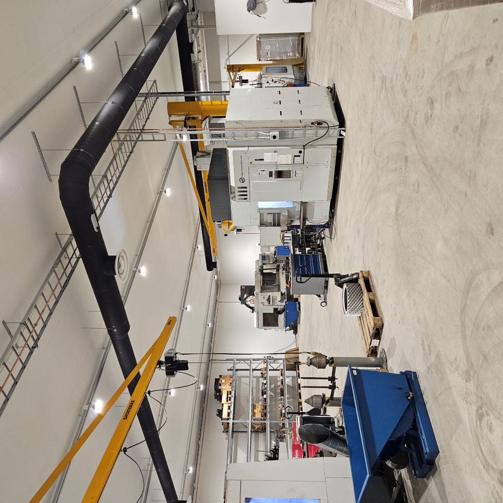Imagen interior de la ampliación de las instalaciones de producción