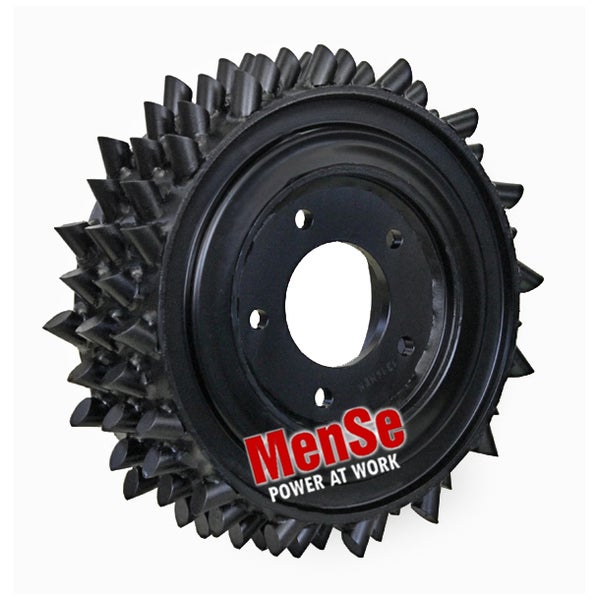 Rodillo de alimentaci&oacute;n flexible 22x13 para cabezales cosechadores Logset 55